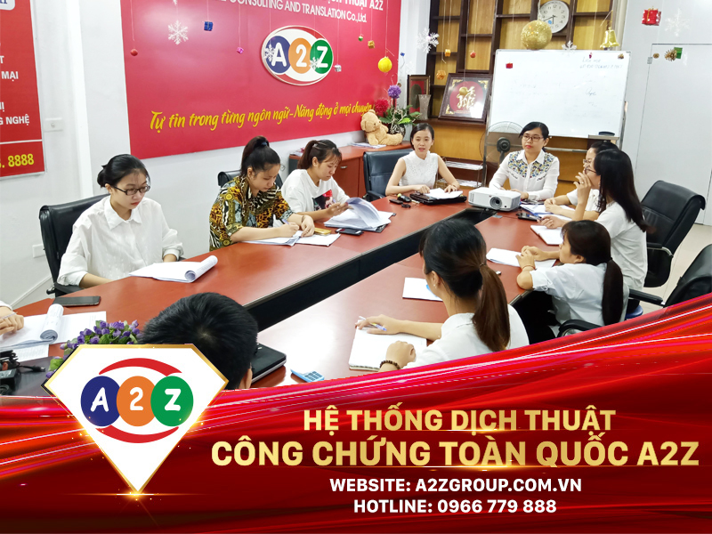 Dịch thuật công chứng tiếng Anh tại TP. Vinh - Nghệ An nhanh chóng uy tín nhất