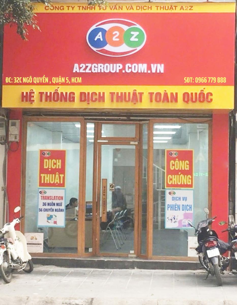 Dịch thuật công chứng tài liệu Marketing tại Sài Gòn - Hồ Chí Minh