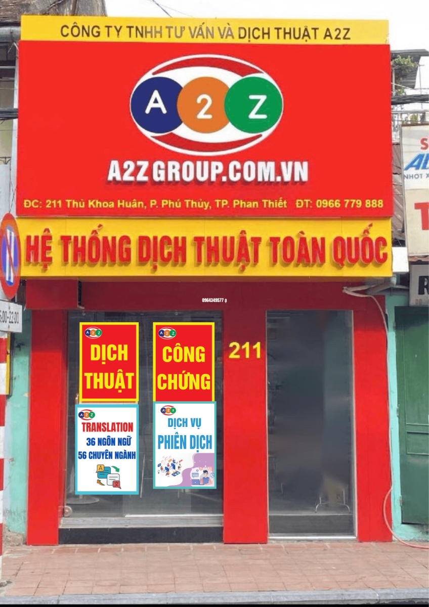 Dịch thuật tiếng Thổ Nhĩ Kỳ tại Phan Thiết - Bình Thuận dịch vụ hoàn hảo