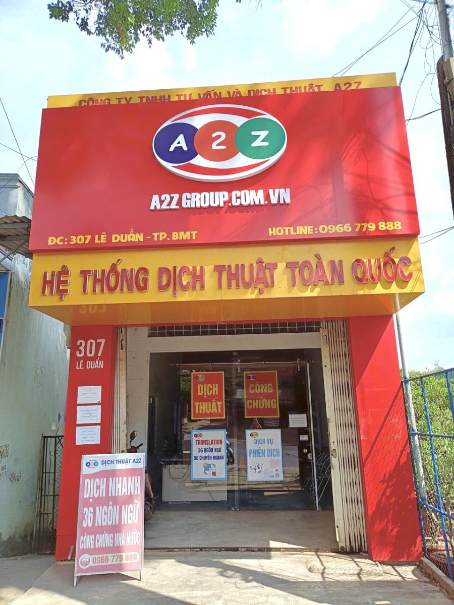 Dịch thuật công chứng Kiến Trúc và Xây Dựng Buôn Ma Thuột - Đăk Lăk