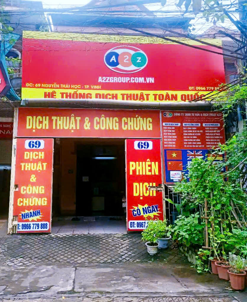 Dịch thuật công chứng tiếng Anh tại TP. Vinh - Nghệ An nhanh chóng uy tín nhất